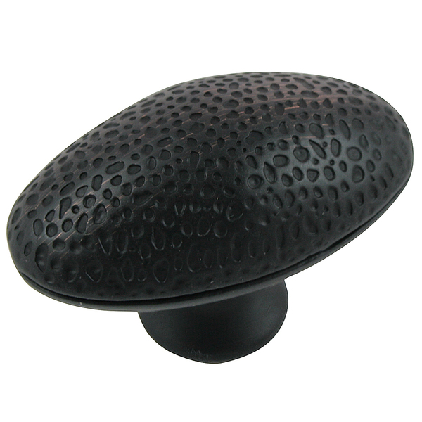 Mng 2" Hammer Egg Knob, Oil Rubbed Bronze 15313